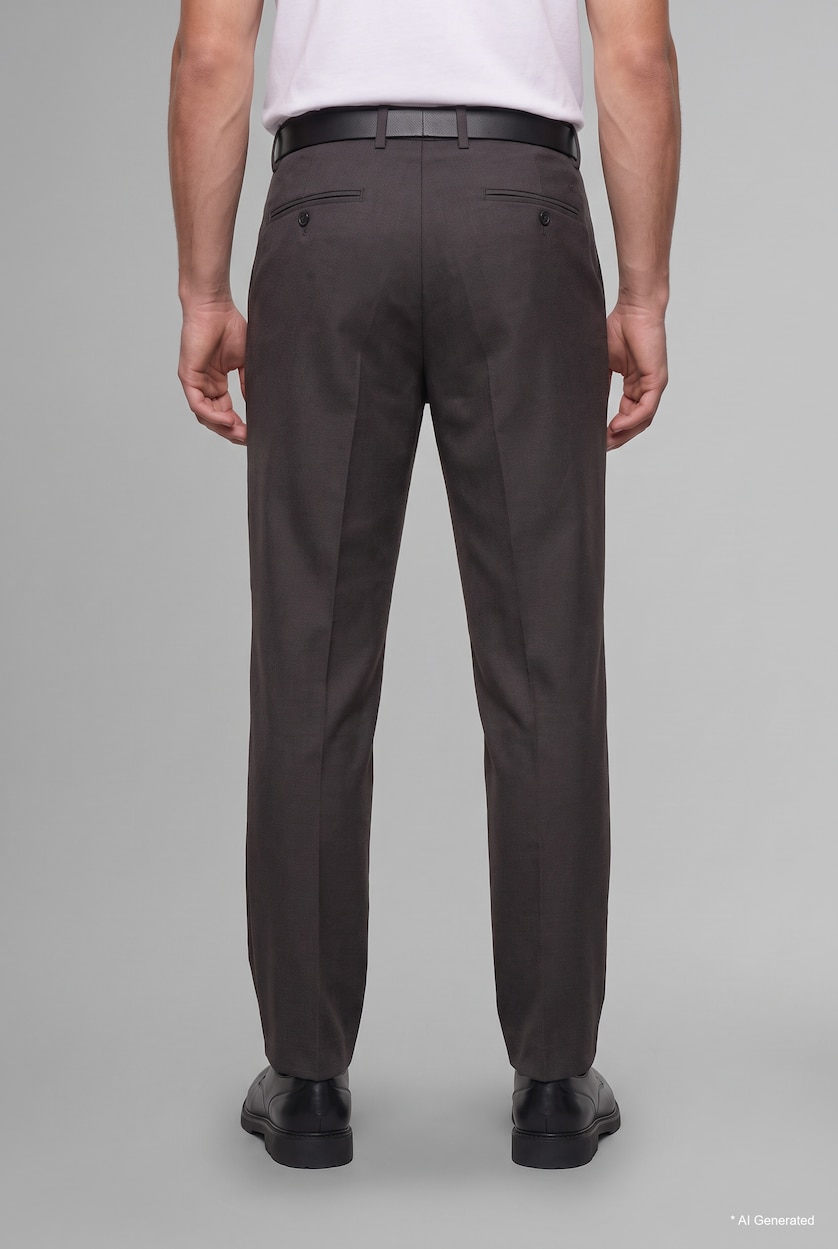 Man Anthracite Relax Fit Trousers