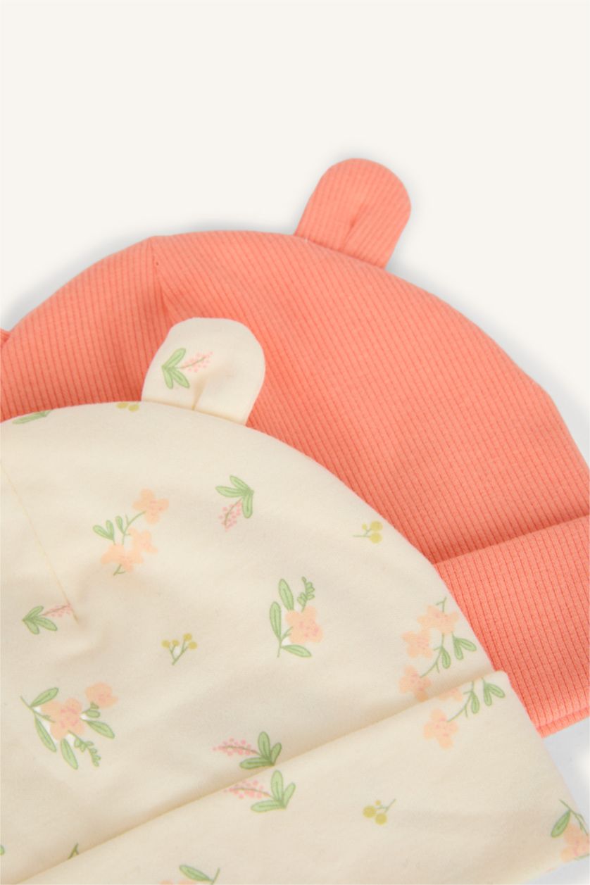 Baby Girls Orange BabyGirl Beret