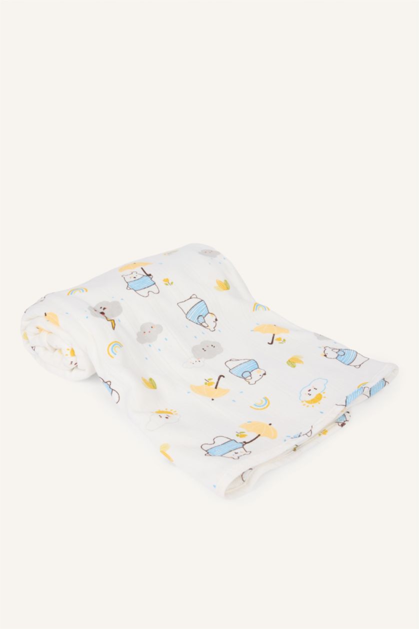 Baby Boys White BabyBoy Blanket