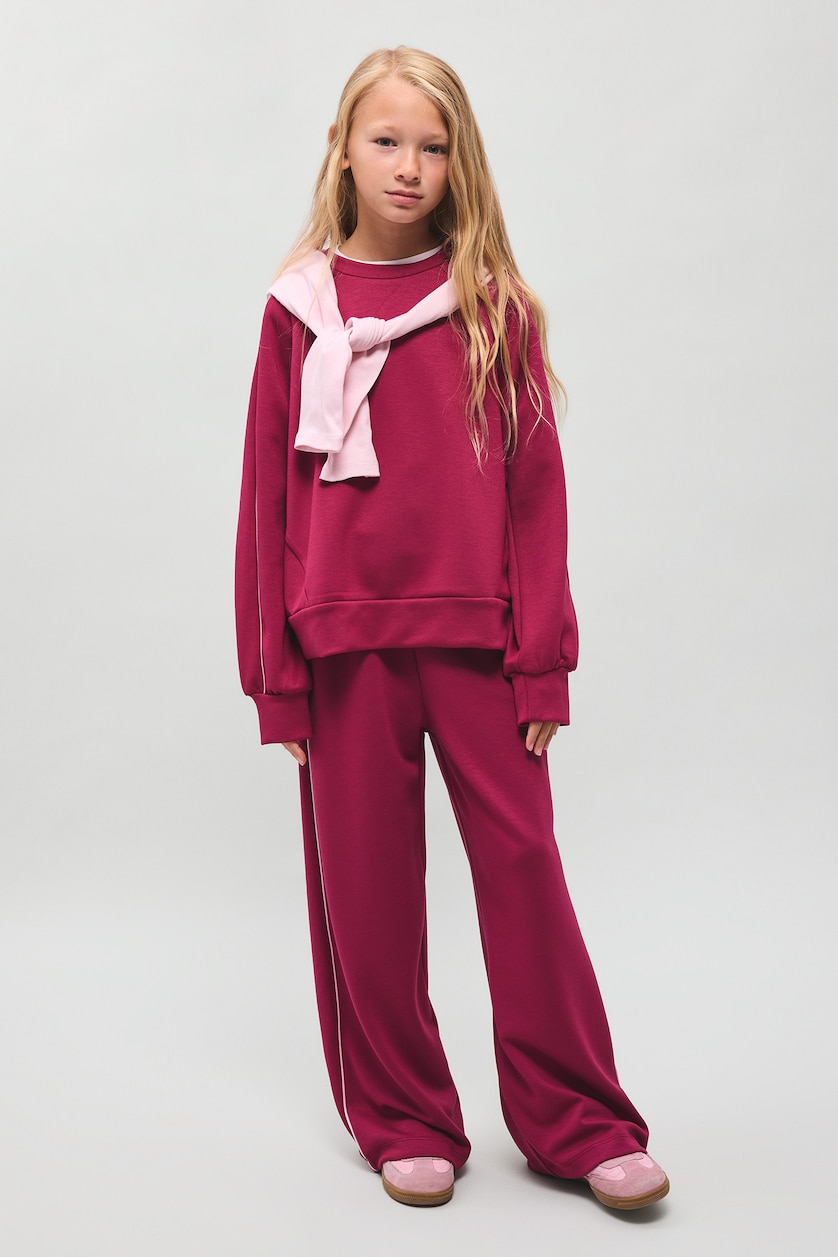Young Girls - Teen Girls Bordeaux 2 piece Regular Fit Set