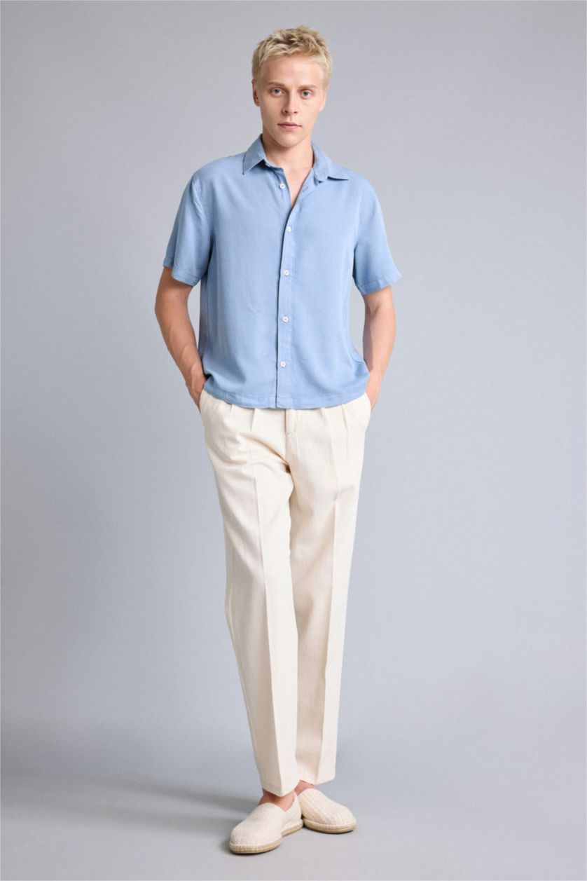 Men Stone Relax Fit Trousers