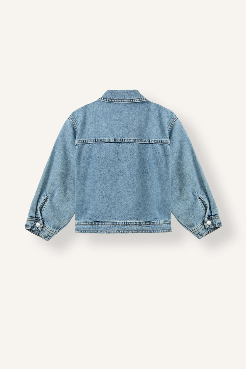 BABY GIRL Blue جاكيت جينز بناتي من هيلو كيتي