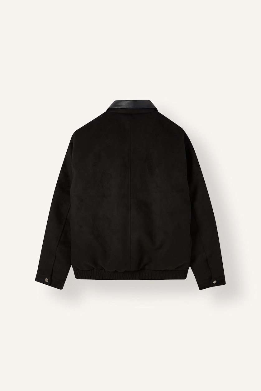 Men Black Puffer Jacket
