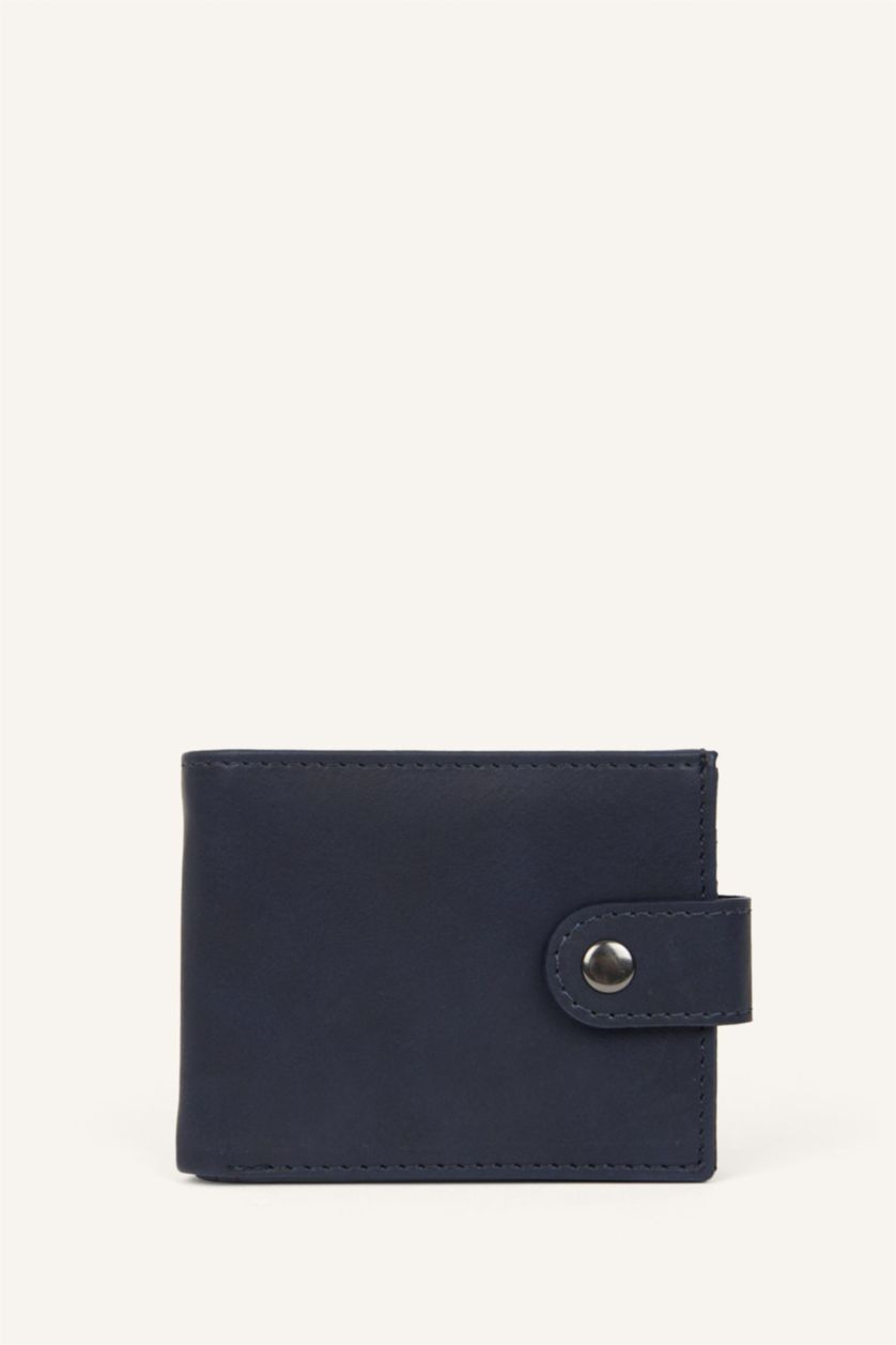 Men NAVY Man Faux Leather Wallets