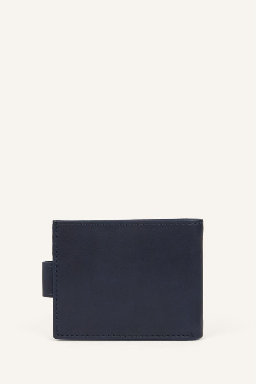 Men NAVY Man Faux Leather Wallets