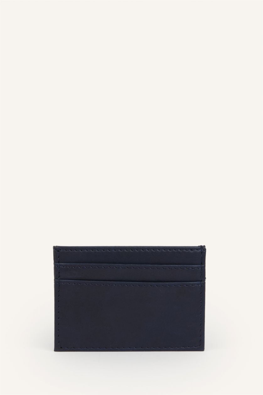 Men NAVY Man Business Card Wallet