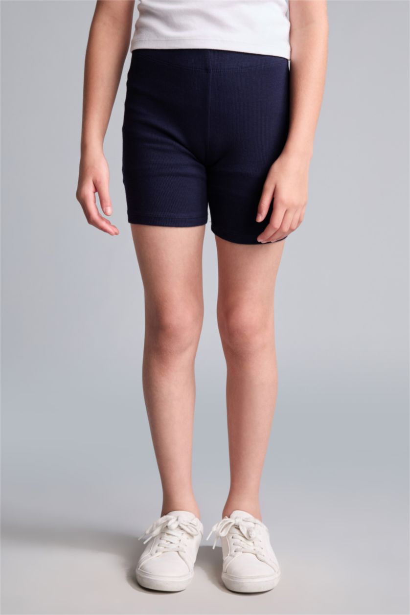 Young Girls - Teen Girls NAVY Girl Biker Short Leggings