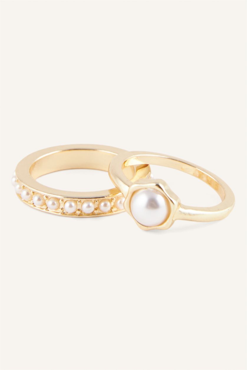 Women Altın 8 piece Ring