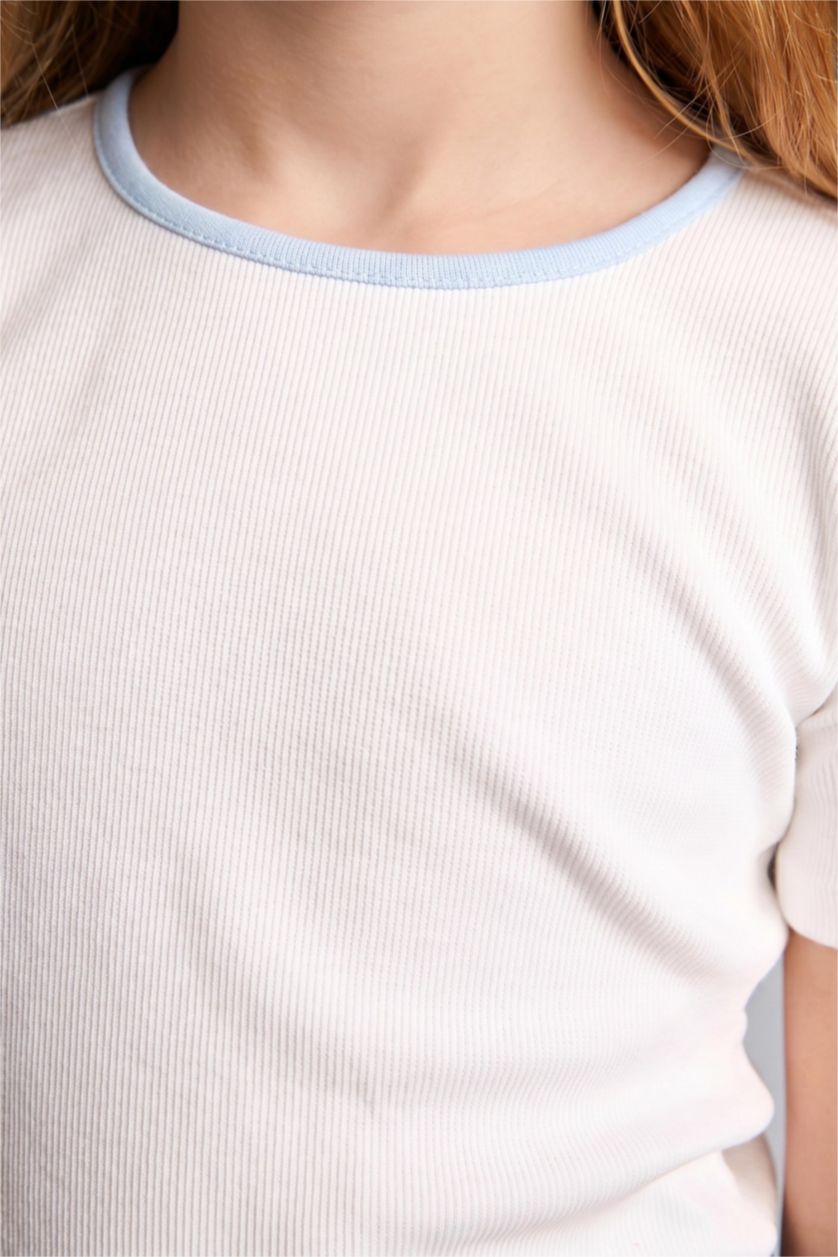 Young Girls - Teen Girls Light Blue Regular Fit Long Sleeve Shirt