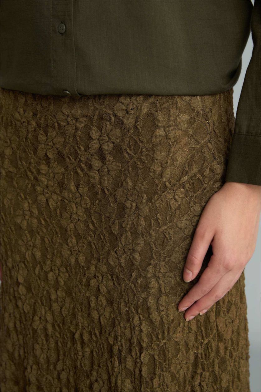 Women Light Khaki A Cut