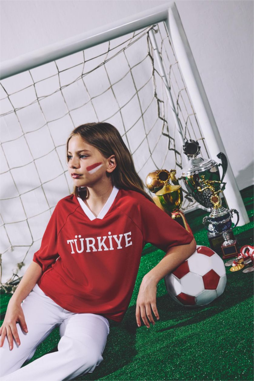 Young Boys - Teen Boys Red Short Sleeve T-Shirt