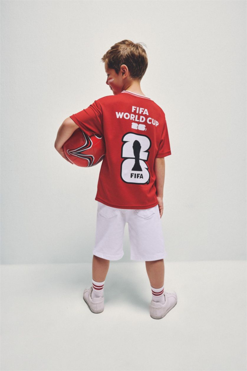Young Boys - Teen Boys Red Short Sleeve T-Shirt