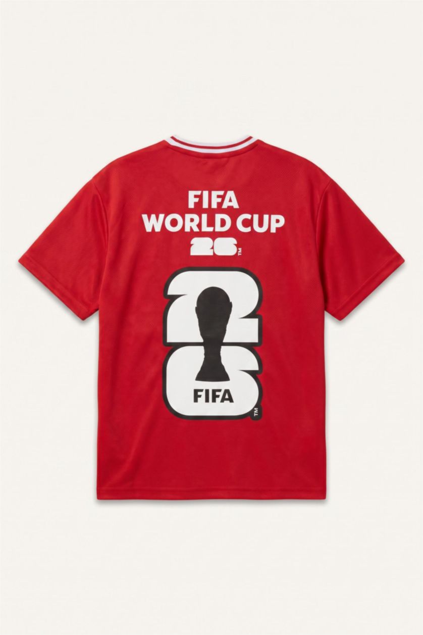 Young Boys - Teen Boys Red Short Sleeve T-Shirt