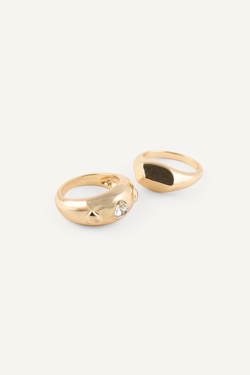 Women Altın 4 piece Ring
