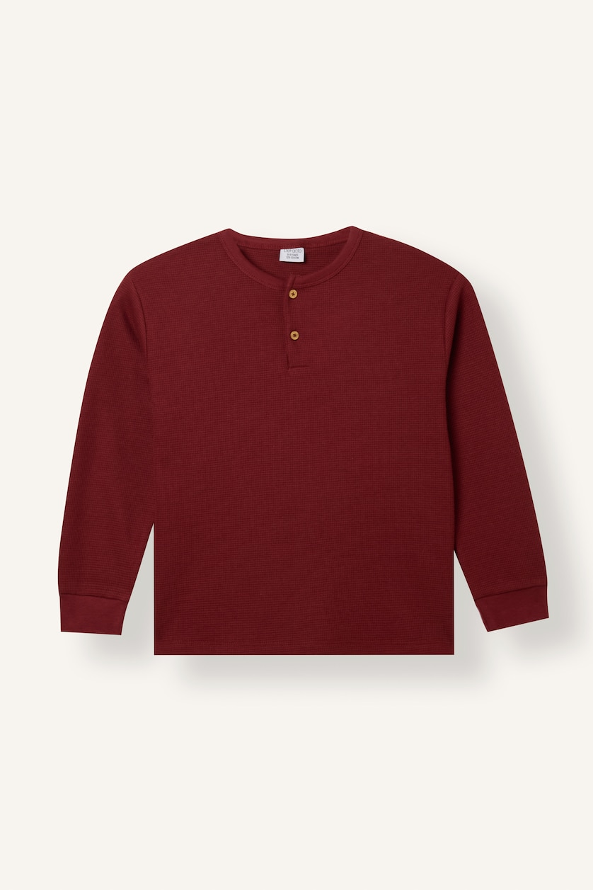 DJEM & ADOLESHENTË Bordeaux Boy 2 Piece Pyjama Set