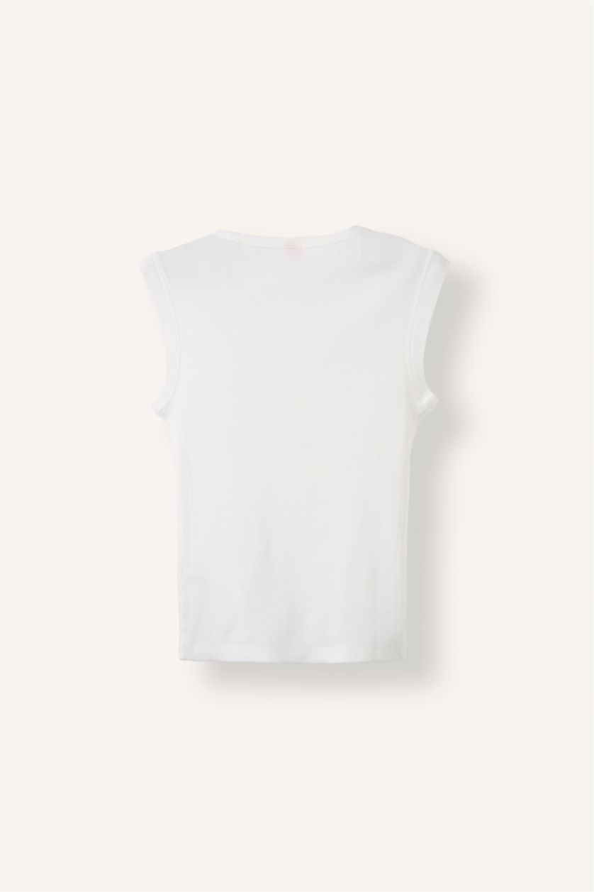 Women Ecru Slim Fit Fall in Love