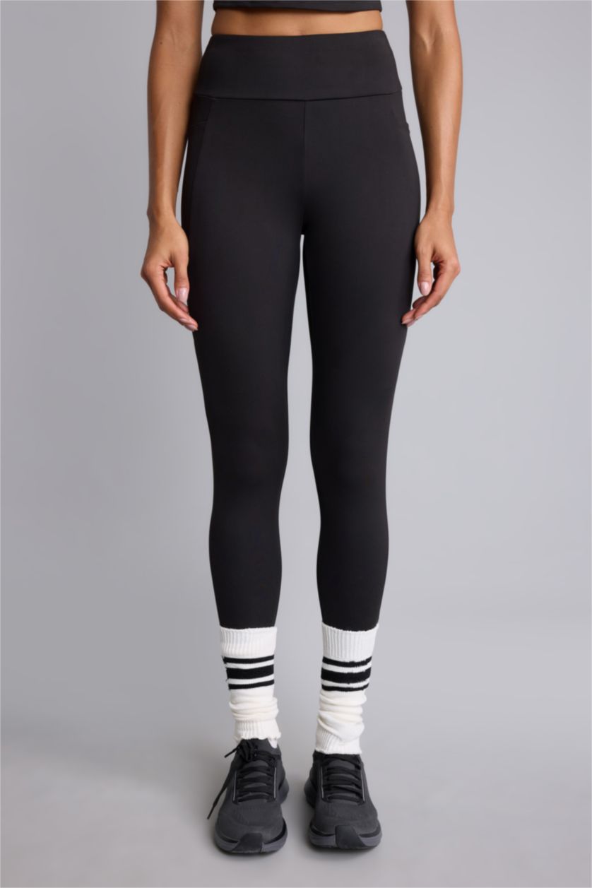 Women Black Sport Leggings