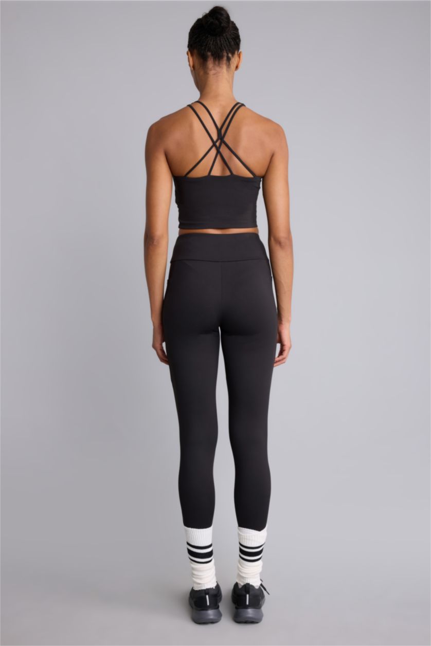 Women Black Sport Leggings