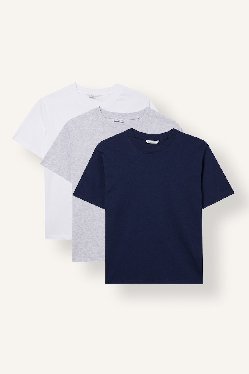 Young Boys - Teen Boys NAVY Regular Fit Short Sleeve T-Shirt