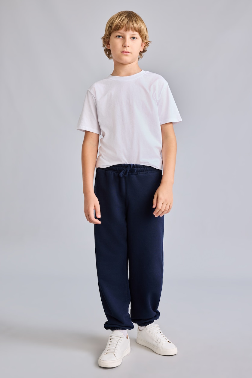 Erkek Çocuk - Genç Erkek Lacivert Regular Fit 3'lü Tişört Seti Erkek Çocuk