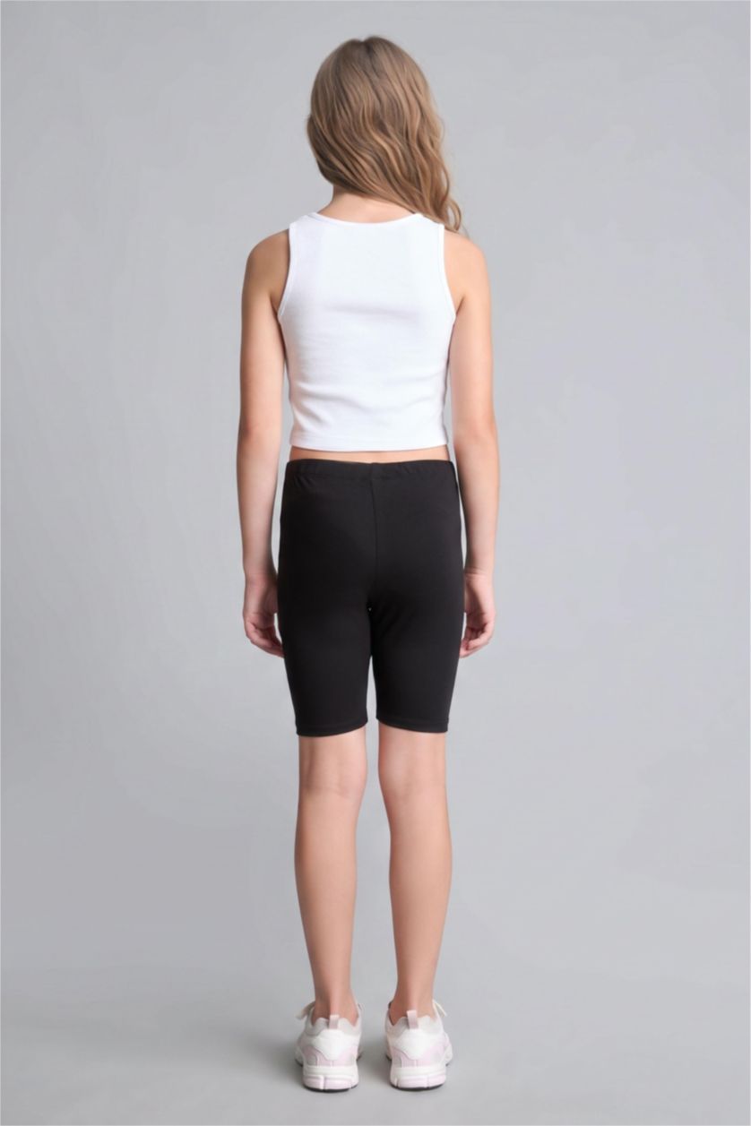 GIRLS & TEENS Black Girl Modal Black Leggings