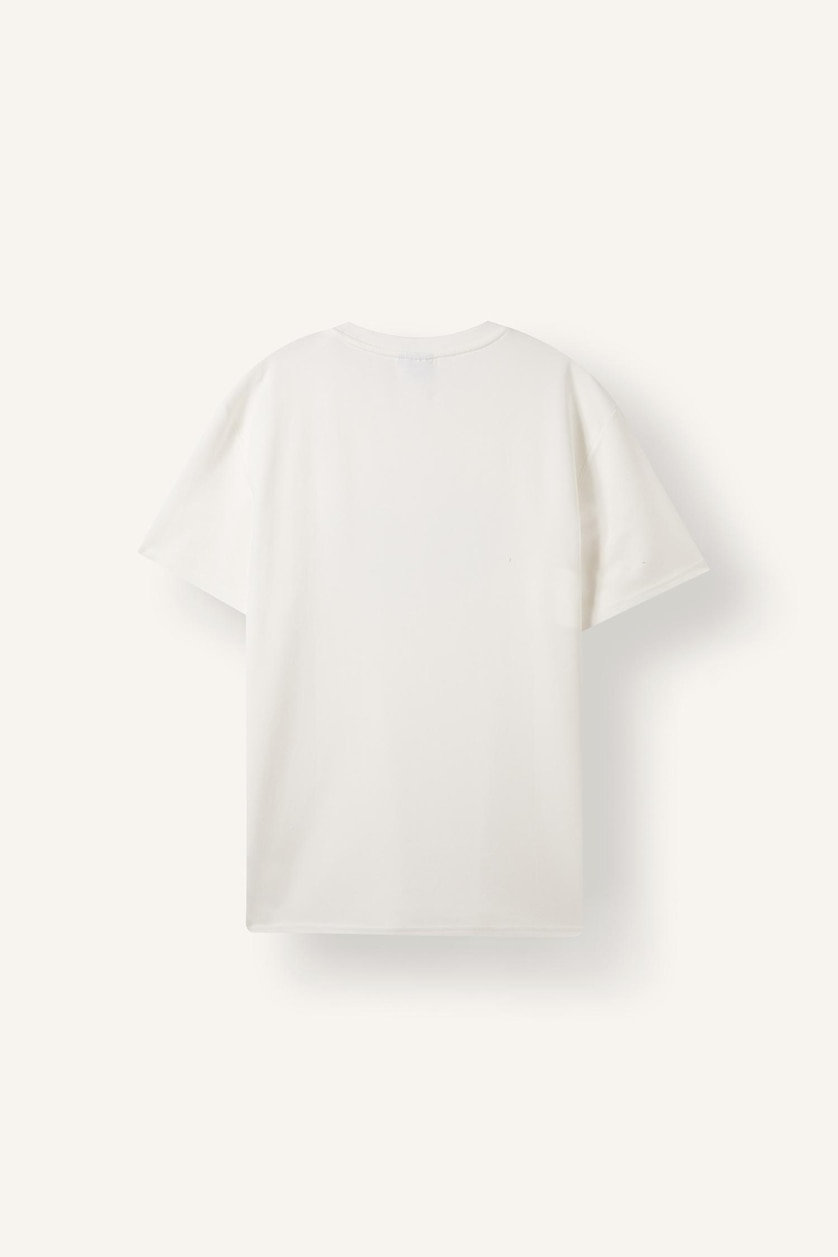 MAN Ecru Standard Fit Short Sleeve T-Shirt