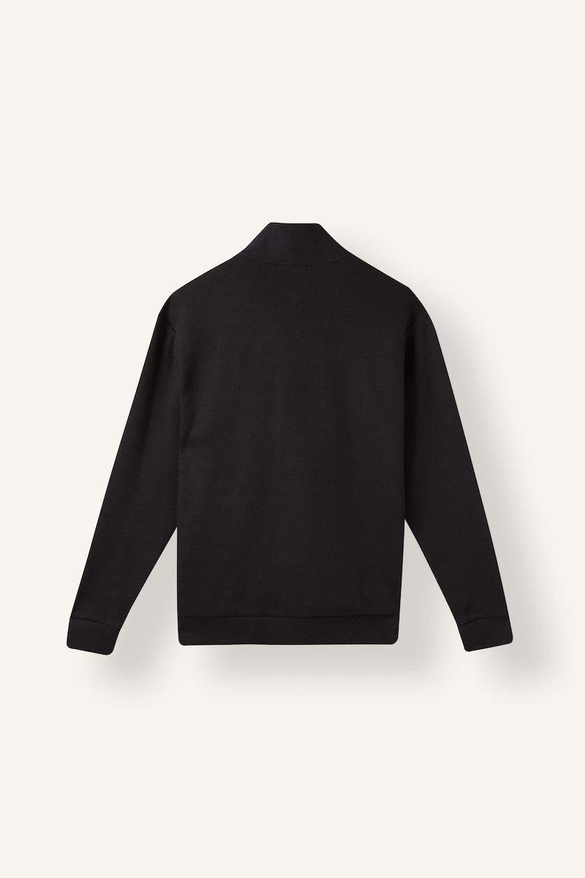 Men Black Standard Fit Cardigan