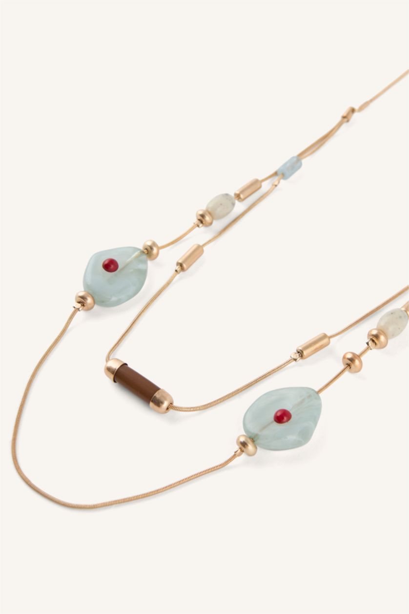 Women Mint Woman Necklace