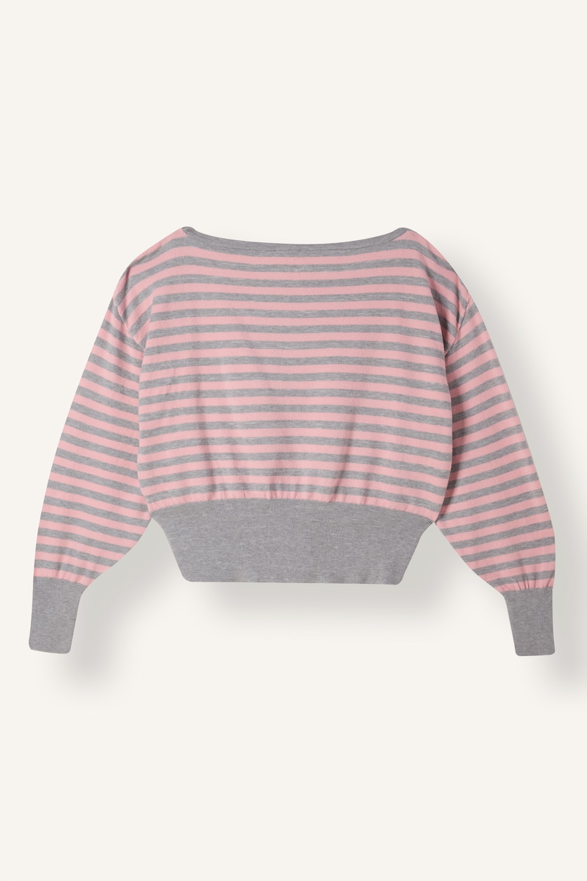 Women Grey Regular Fit Knitwear Pullover