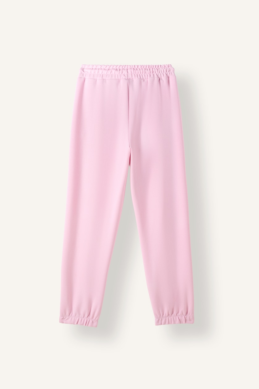 Қыздар Және Жасөспірімдер Қызғылт Қыз балаларға арналған Jogger Fit модал шалбар