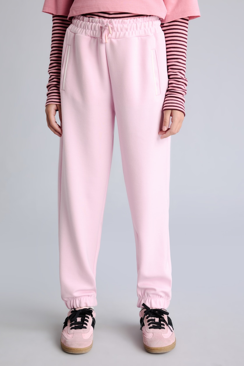 Girls & Teens Pink Girl Jogger Fit Modal Sweatpants