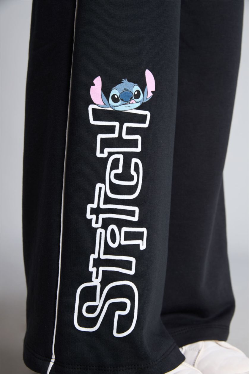 Қыздар Және Жасөспірімдер қара Қыздарға арналған Disney Lilo & Stitch Wide Leg шалбары
