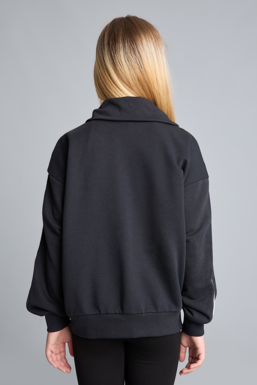 بنات أنثرا Sweat à capuche anthracite zippé Disney Lilo & Stitch pour fille