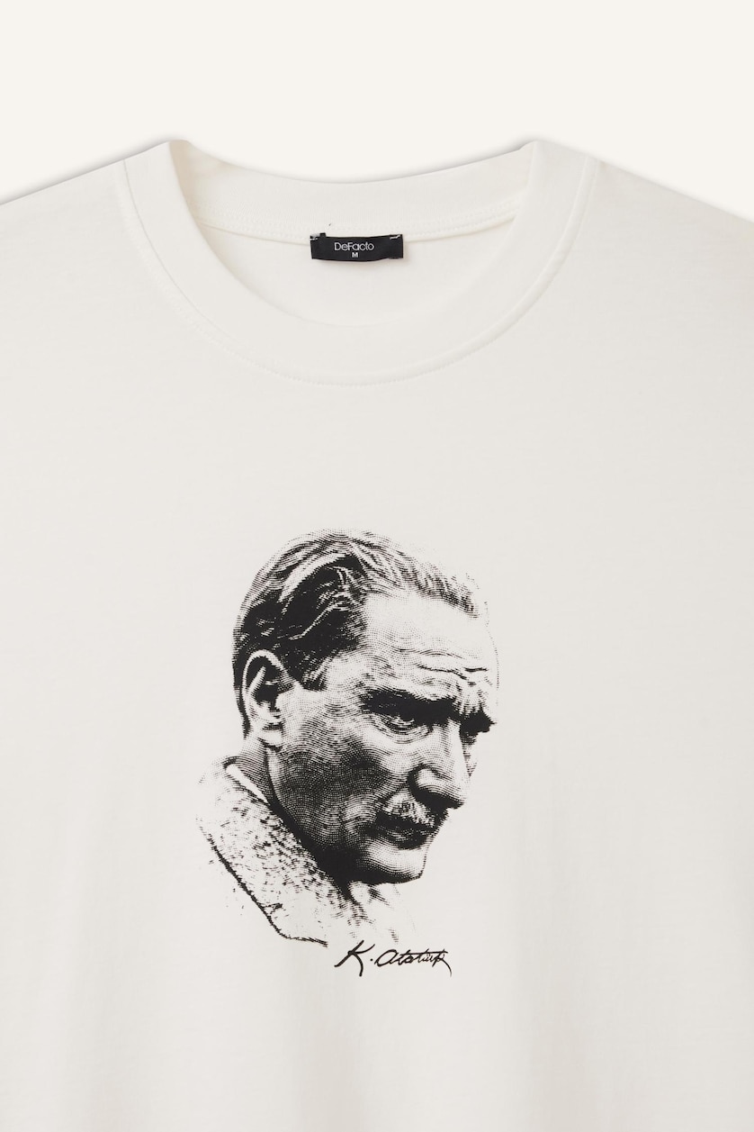 Men White Regular Fit Short Sleeve T-Shirt