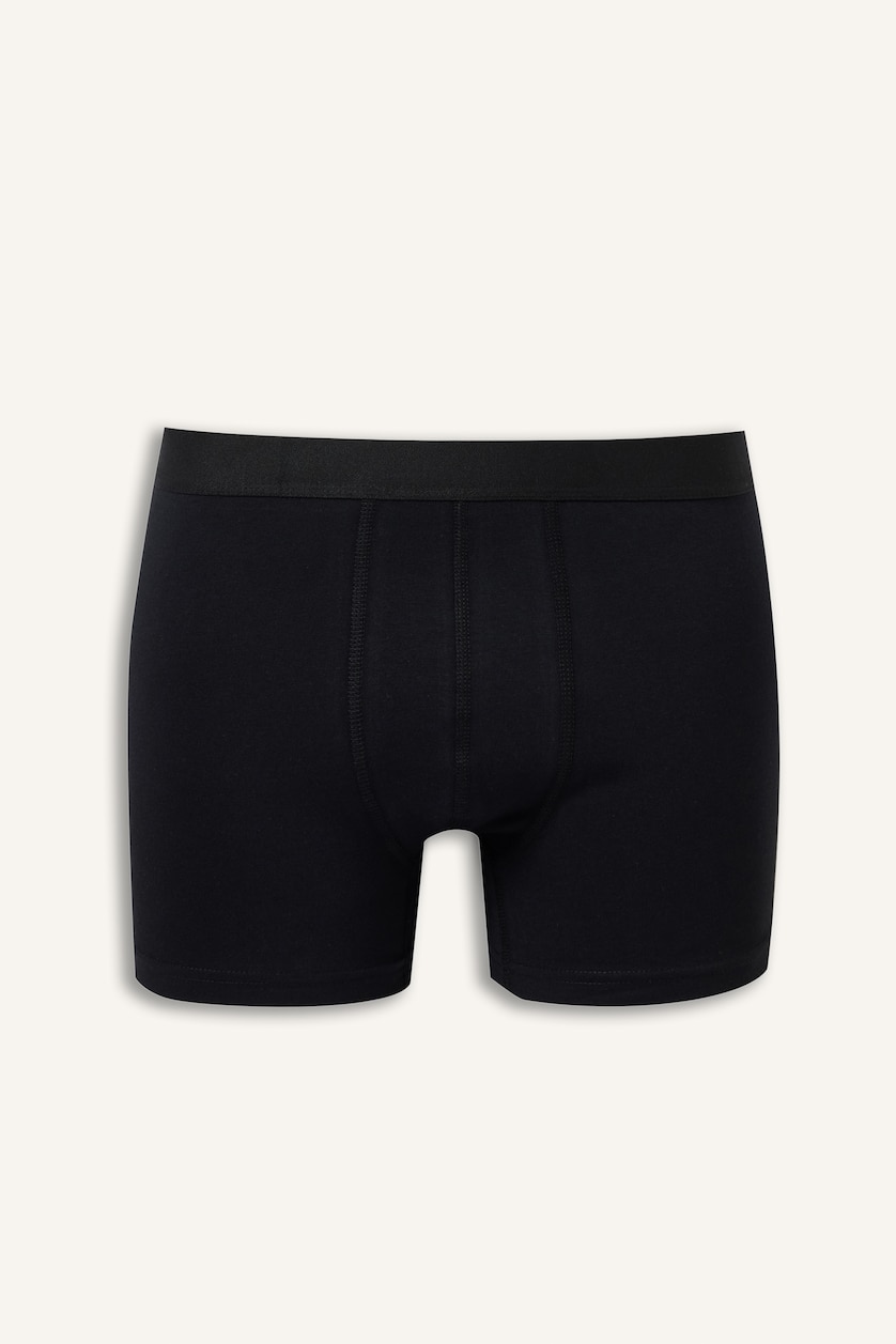 Erkek Haki Regular Fit Beli Lastikli 3'lü Boxer Seti
