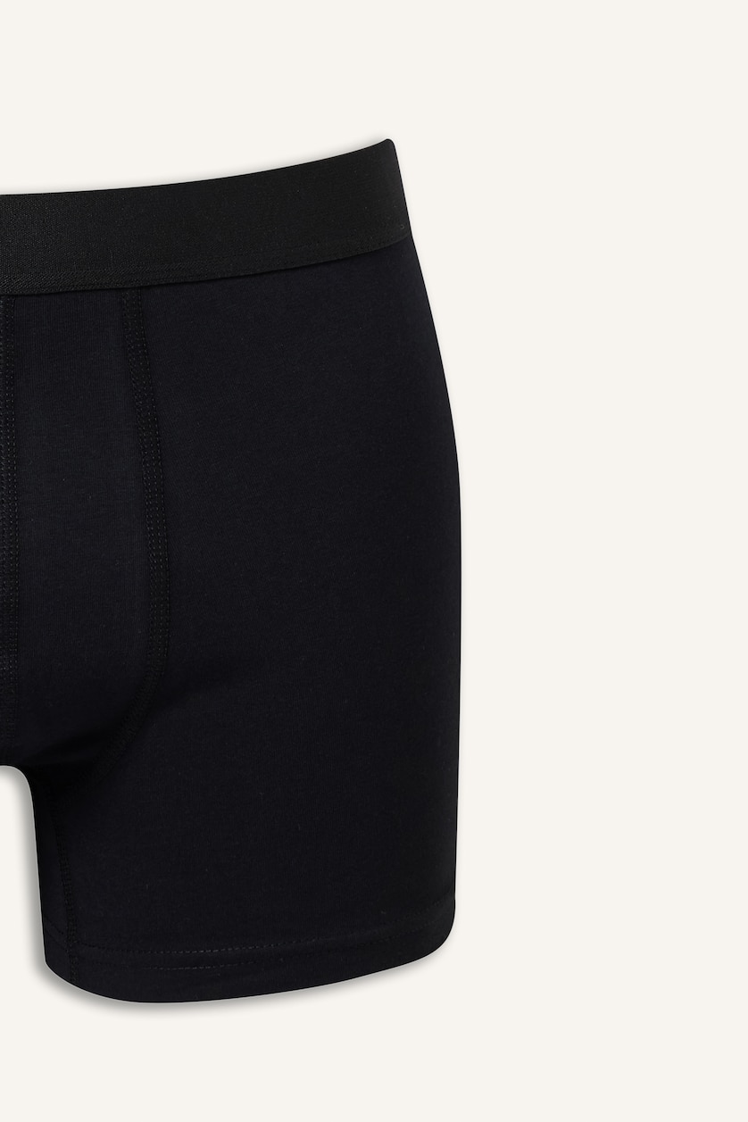 Erkek Haki Regular Fit Beli Lastikli 3'lü Boxer Seti