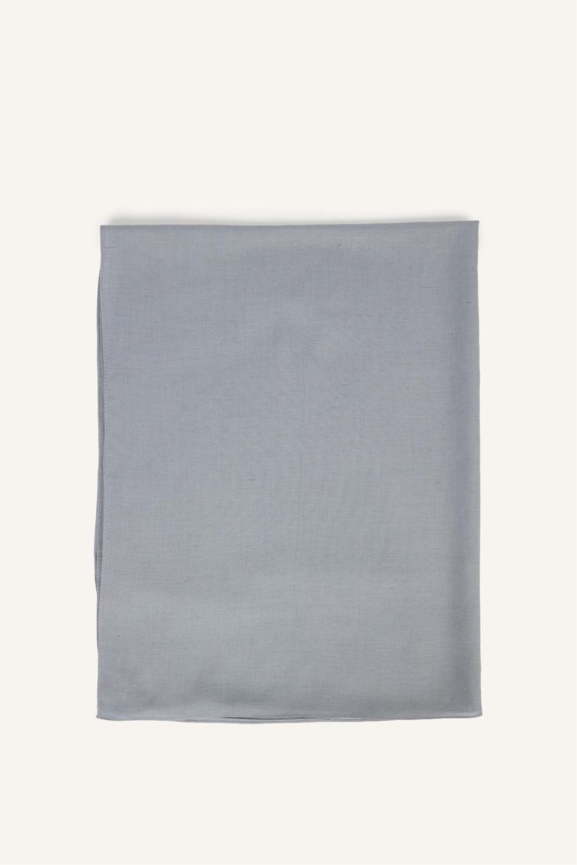 Woman Light Blue Woman Scarf