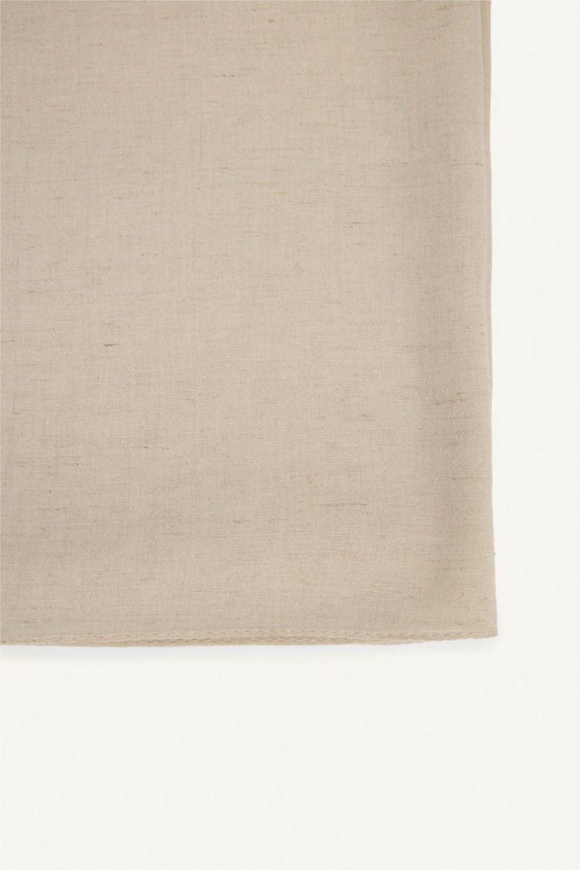 Woman Light Beige Woman Scarf