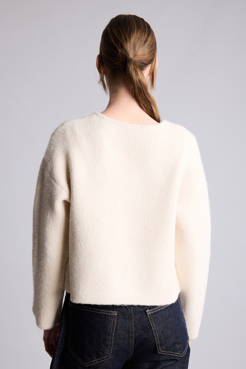 Woman Beige Regular Fit Basic Cardigan