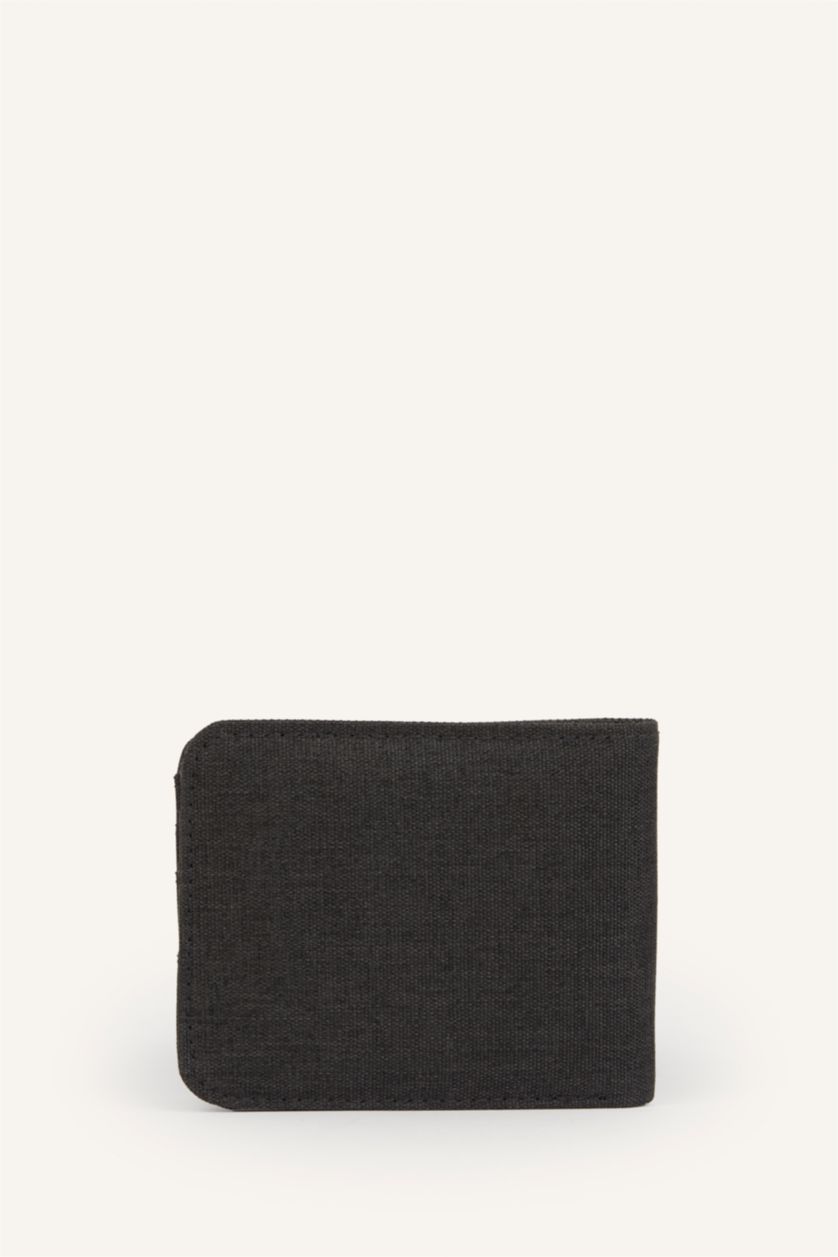 Men Black Melange Man Wallets