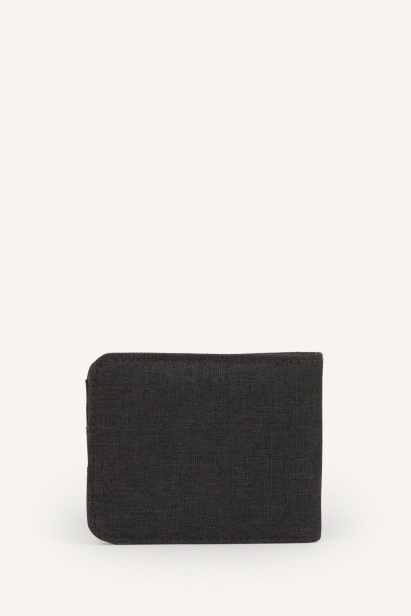 Men Black Melange Man Wallets