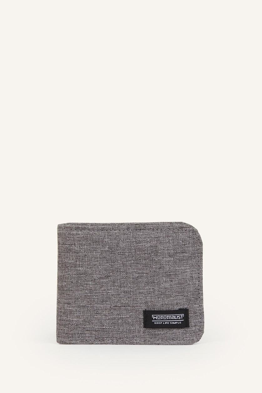 Man Grey Melange Man Wallets