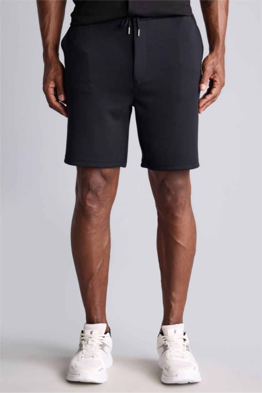 Men Black Standard Fit
