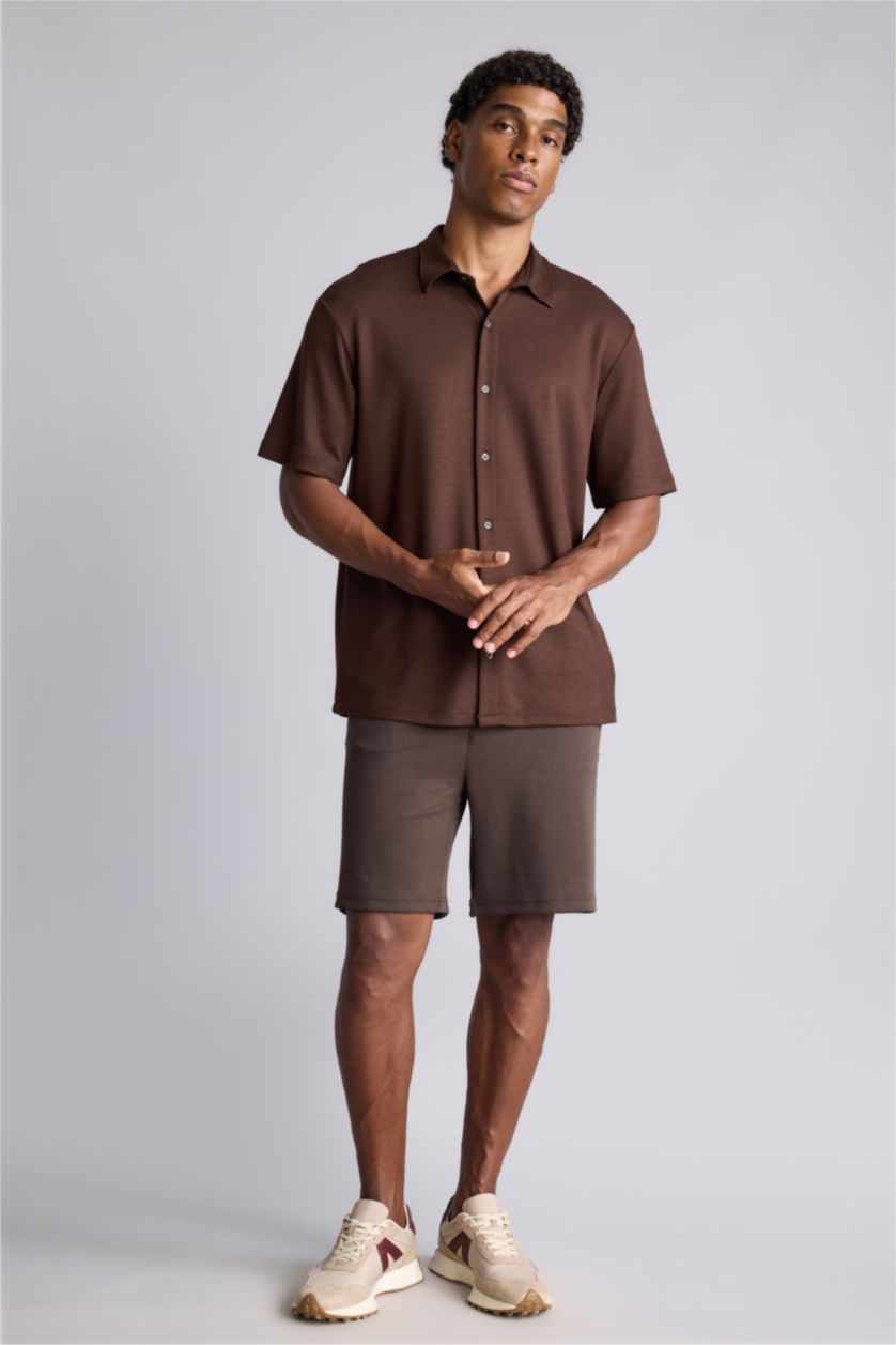 Men Brown Standard Fit