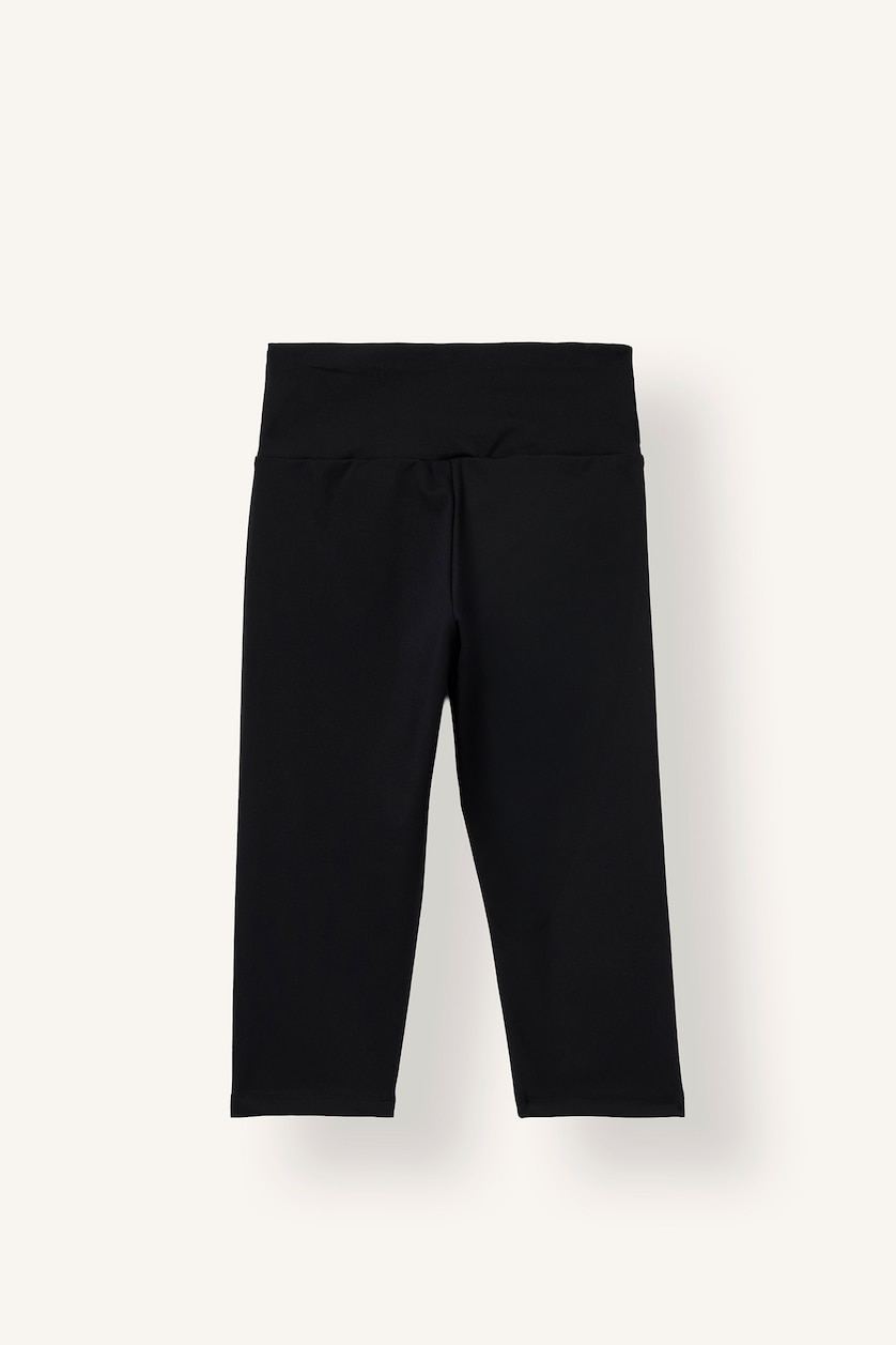 Women Black High Waist Sport Leggings