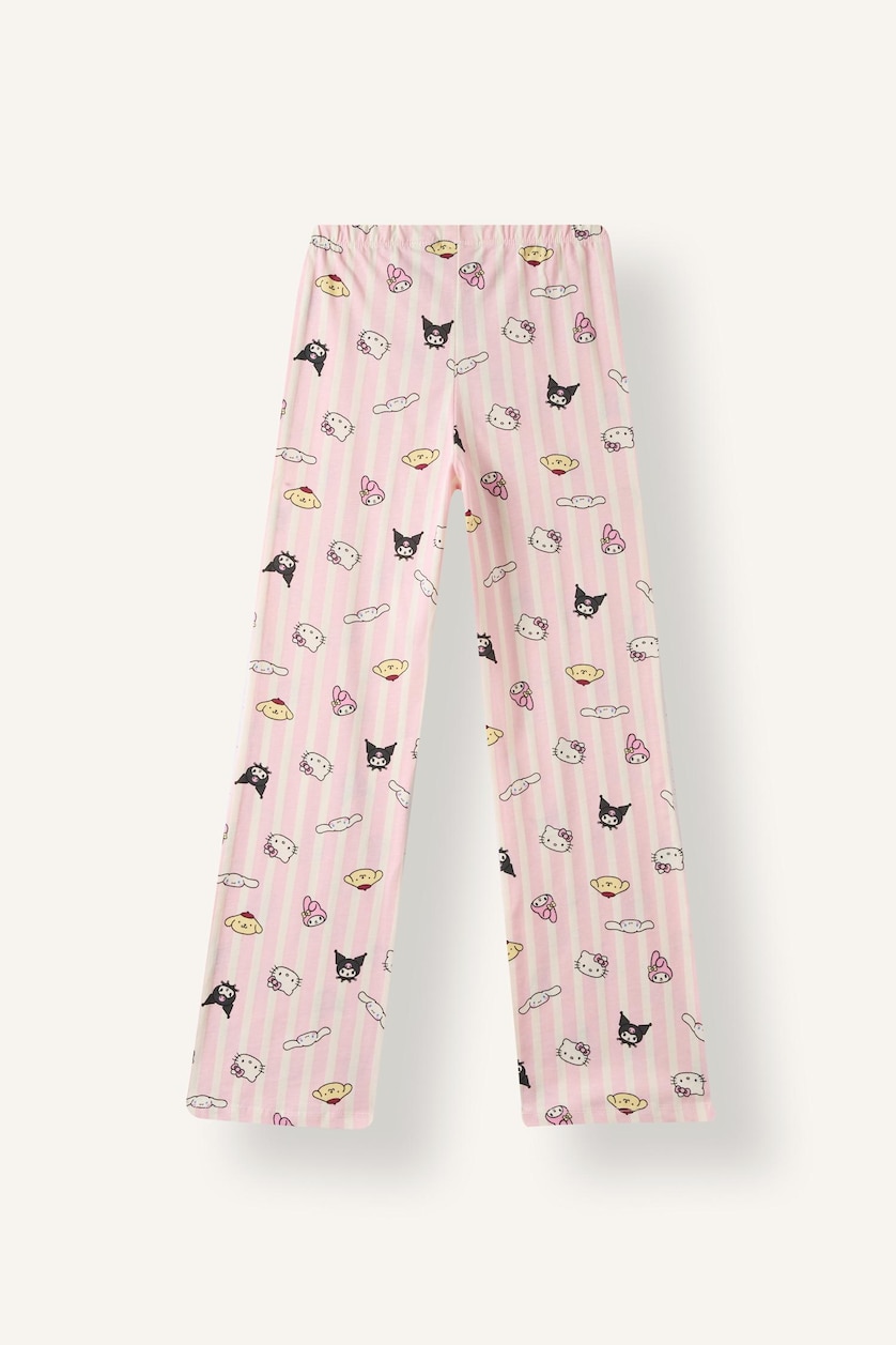 Young Girls - Teen Girls Ecru Girl Hello Kitty 2 Piece Pyjama Set