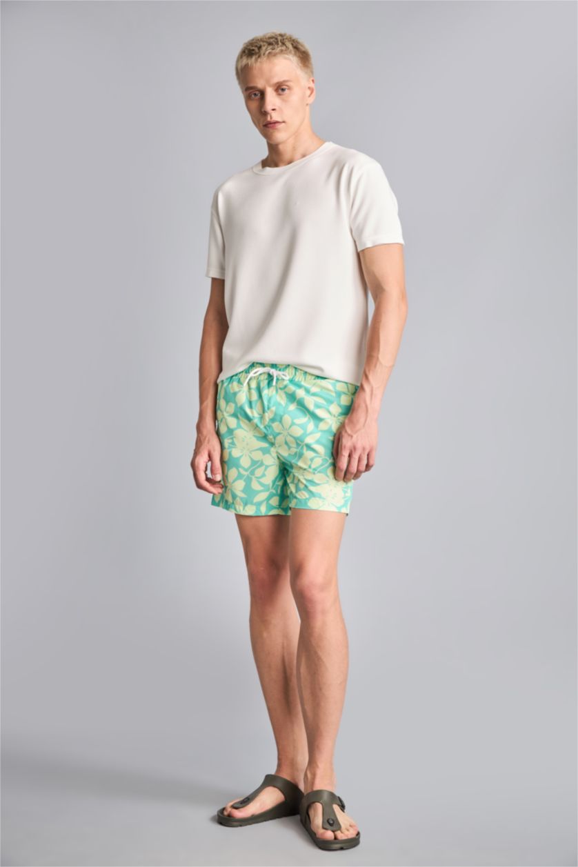 Men Mint Swim Shorts