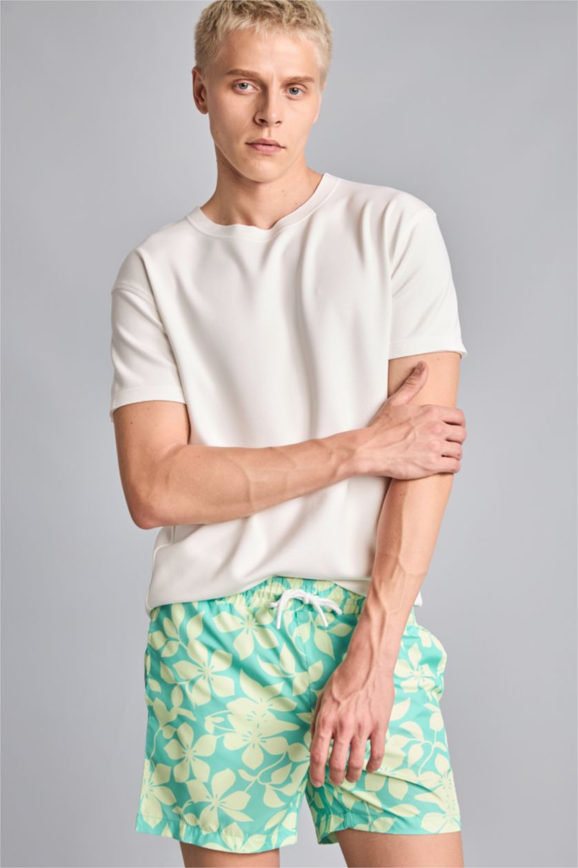 Men Mint Swim Shorts
