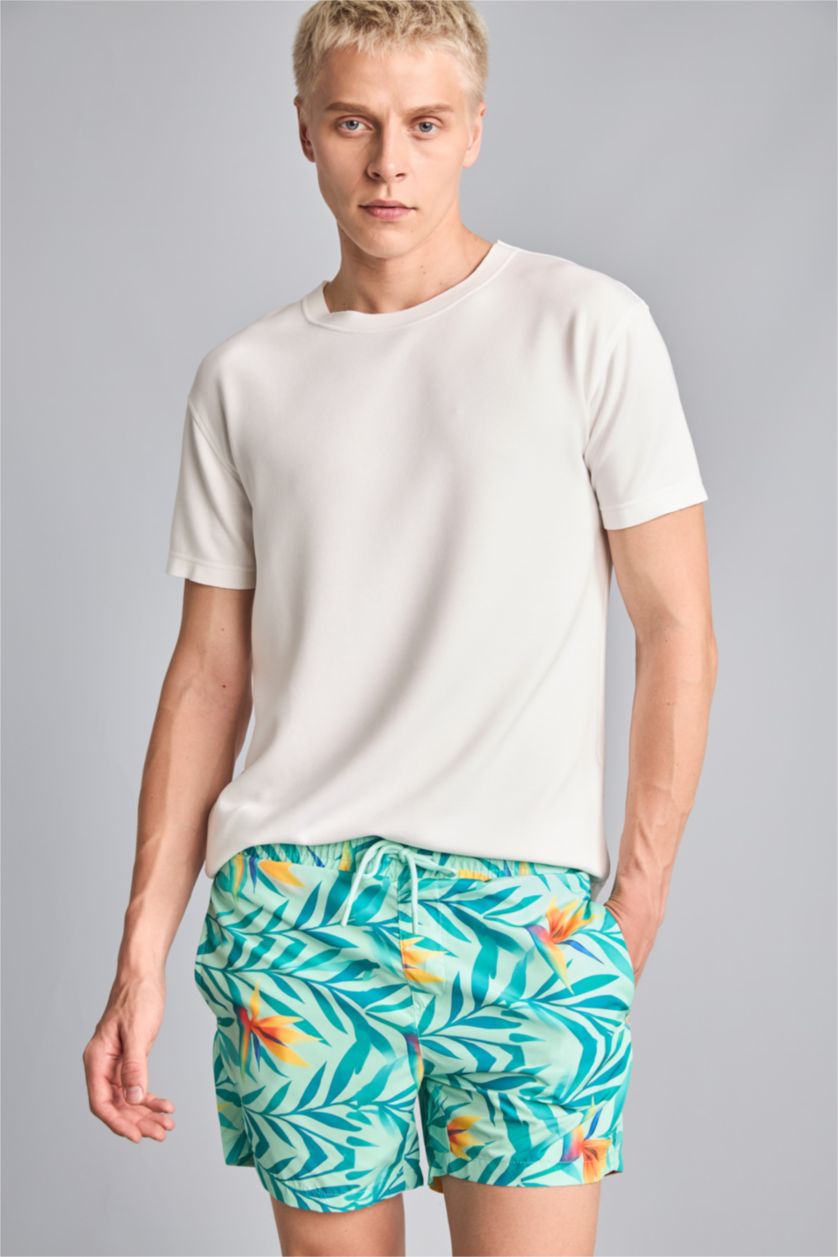 Men Mint Swim Shorts