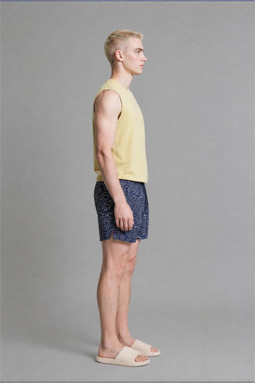 Man NAVY Swim Shorts